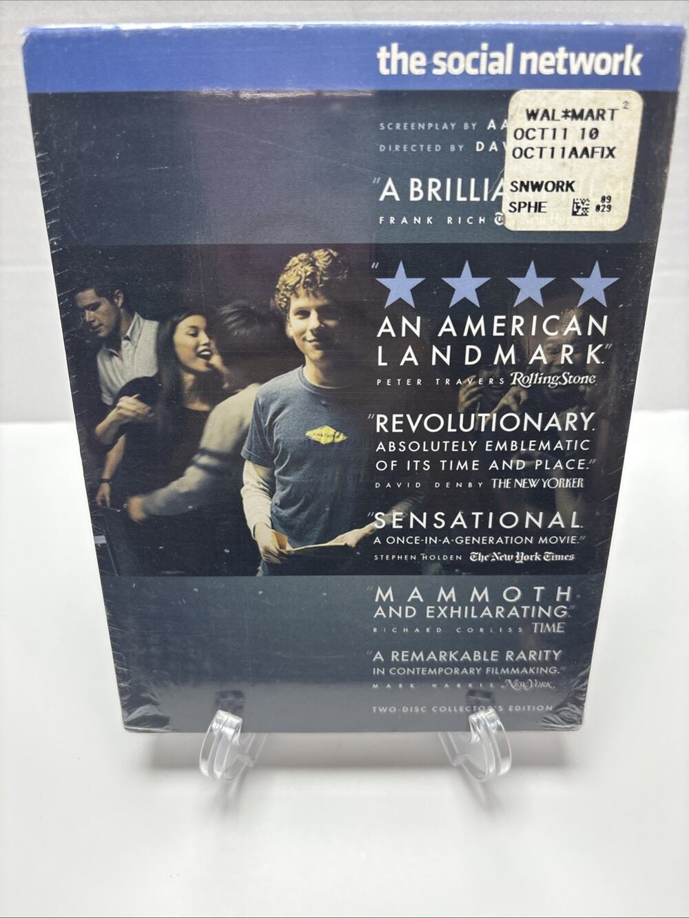The Social Network (2 DVD Set, 2011, Collector's Edition) Sealed With Slipcover